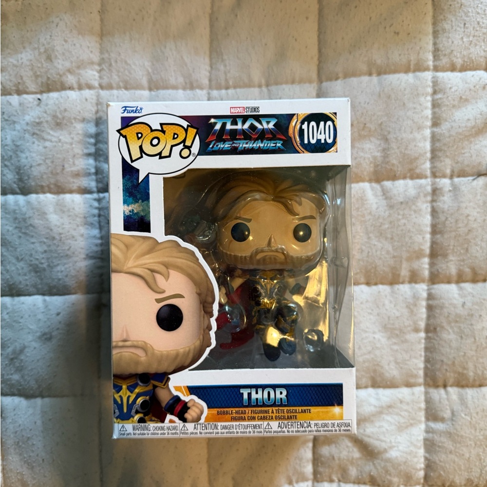 Funko Pop Thor with Blue and Gold Armor